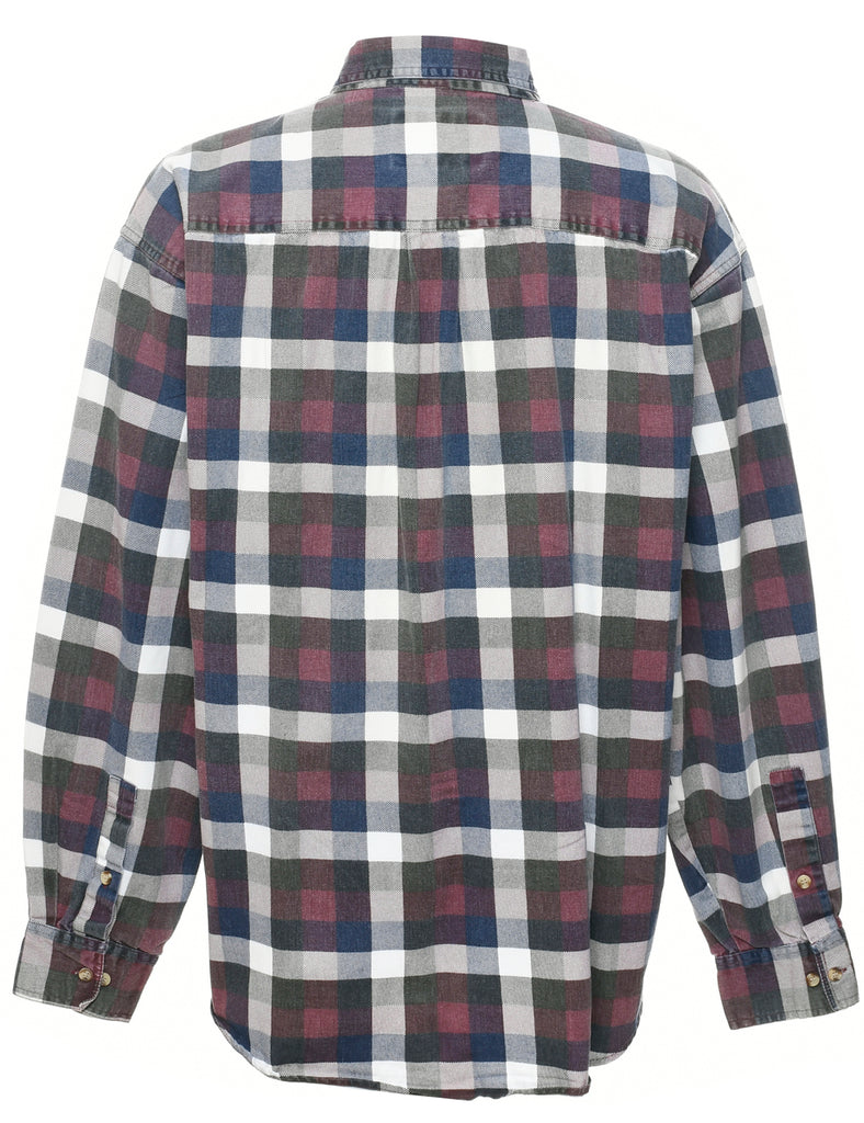 Long Sleeved Denim Shirt - M