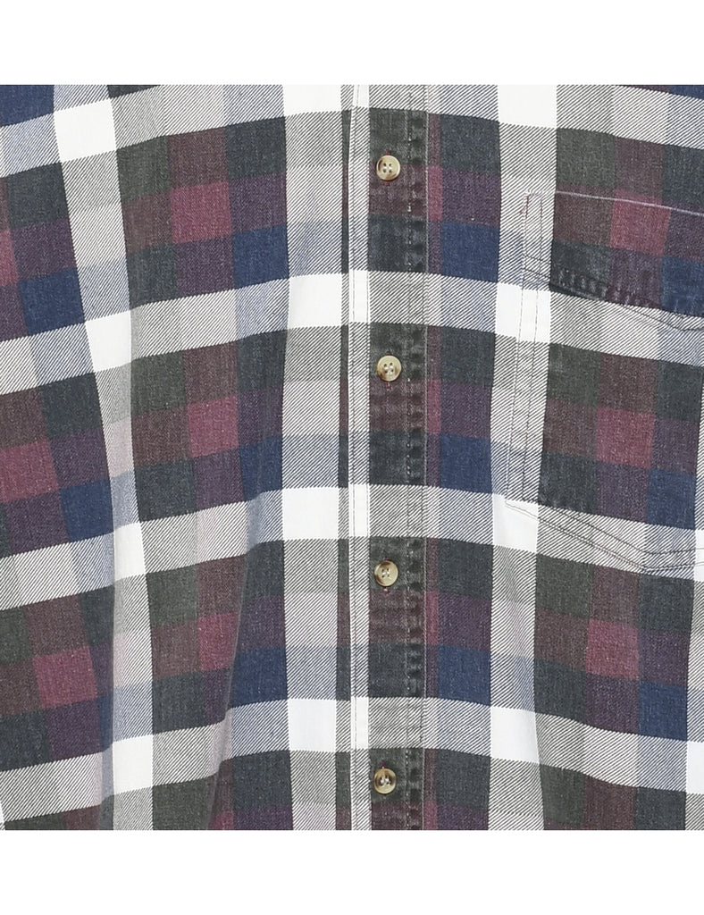 Long Sleeved Denim Shirt - M