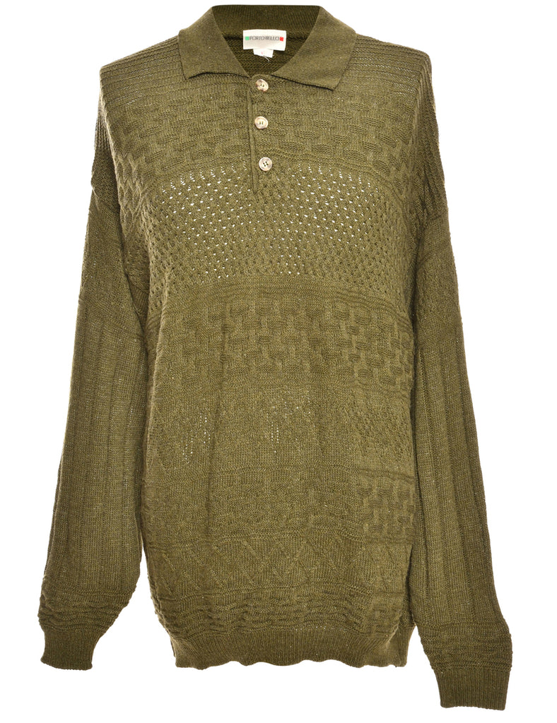 Long Sleeved Jumper - L