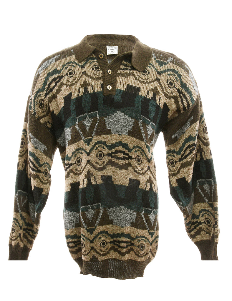 Long Sleeved Jumper - L