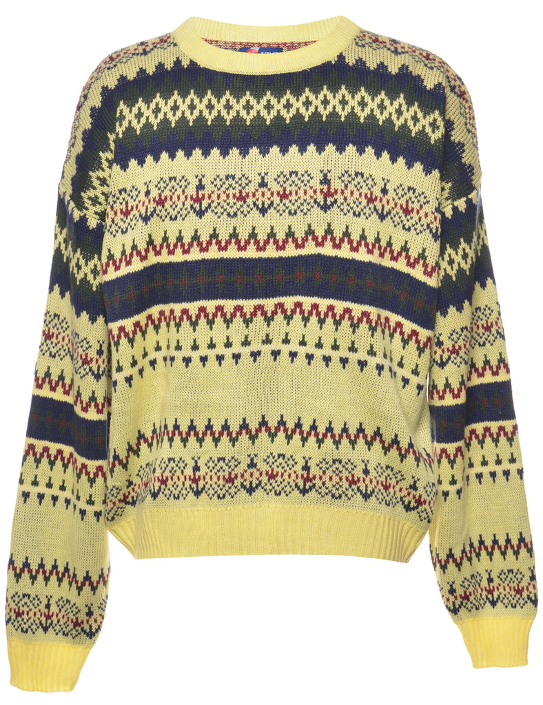 Long Sleeved Jumper - L