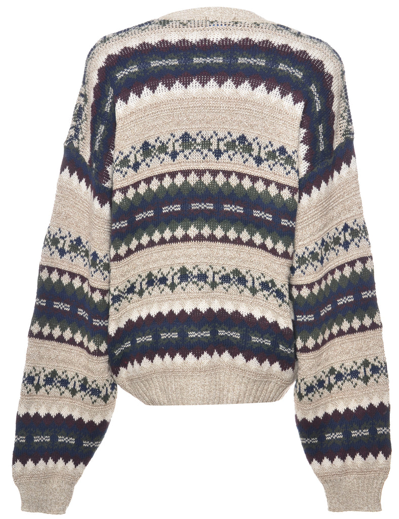 Long Sleeved Jumper - L