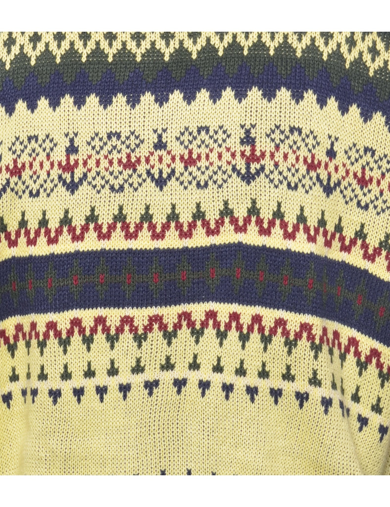 Long Sleeved Jumper - L