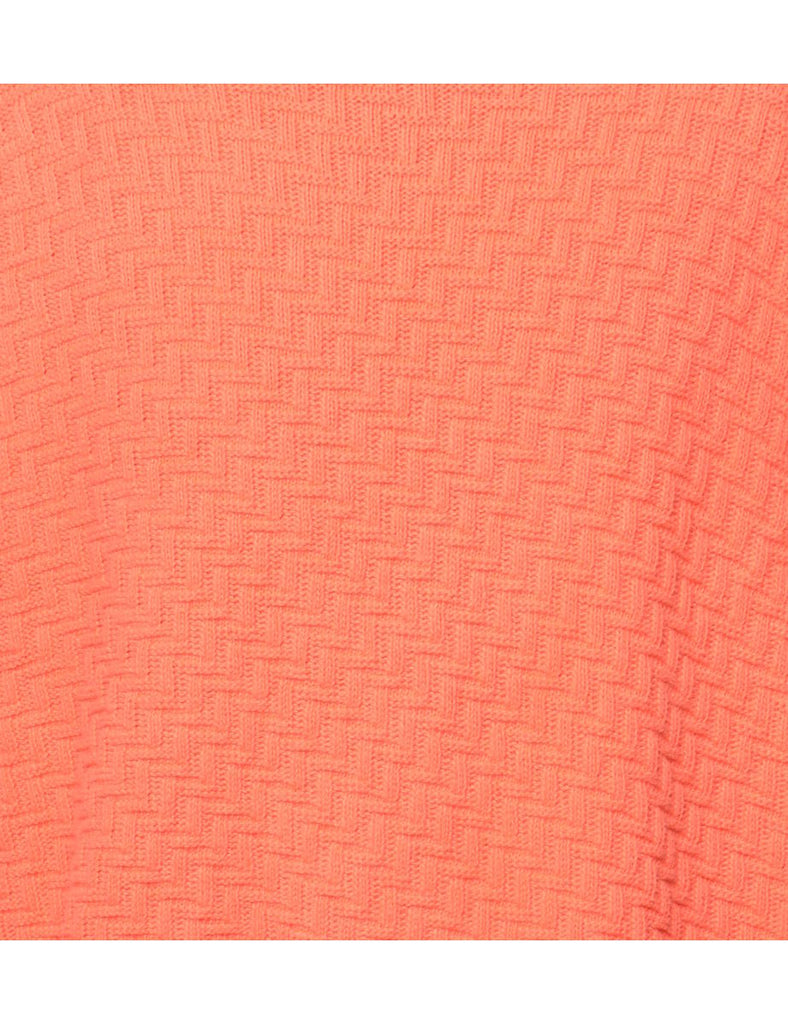 Long Sleeved Orange Jumper - L