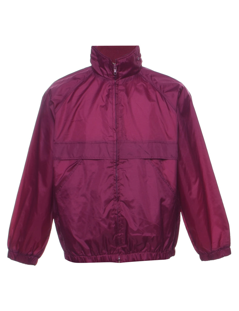 Magenta Nylon Jacket - M