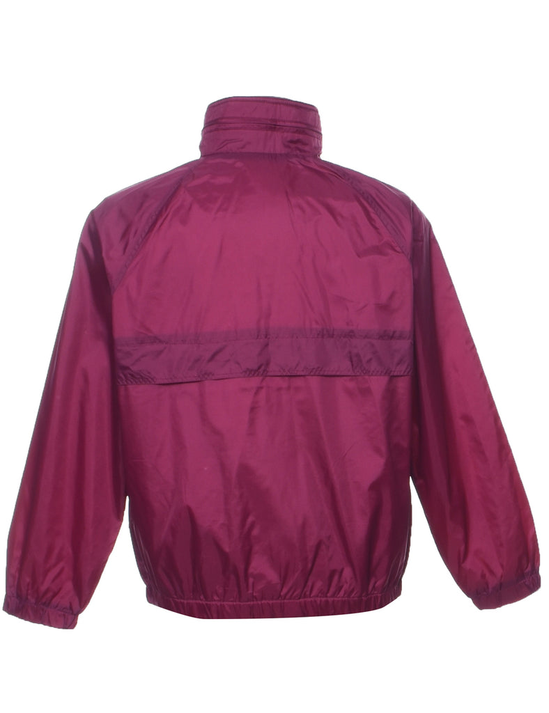 Magenta Nylon Jacket - M