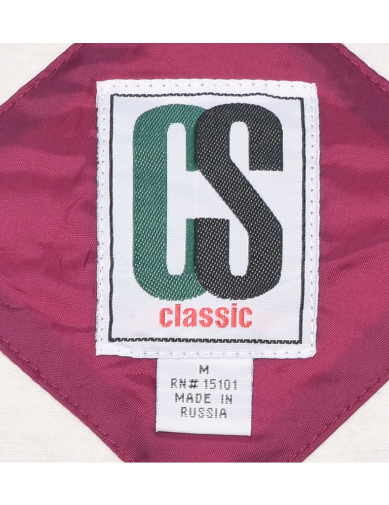 Magenta Nylon Jacket - M