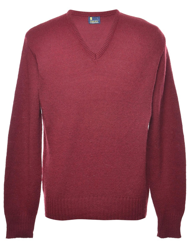 Maroon Jumper - L