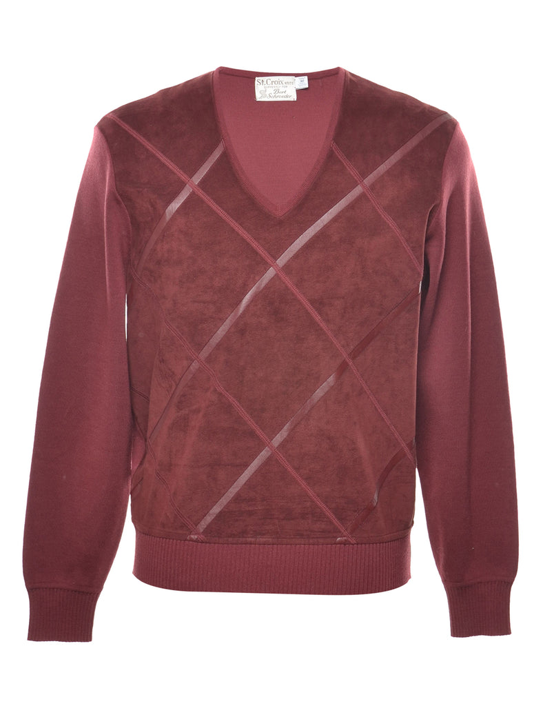 Maroon Jumper - M