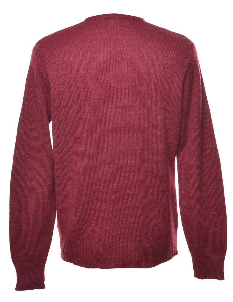 Maroon Jumper - L