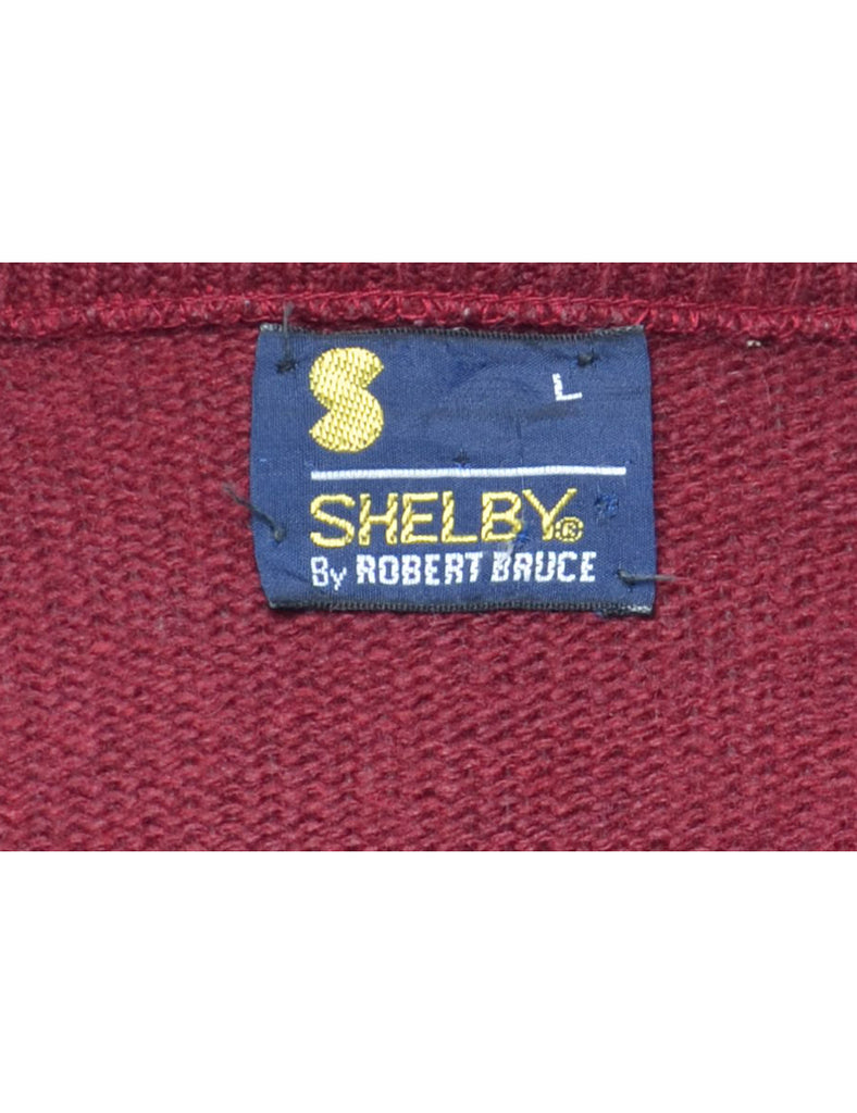 Maroon Jumper - L