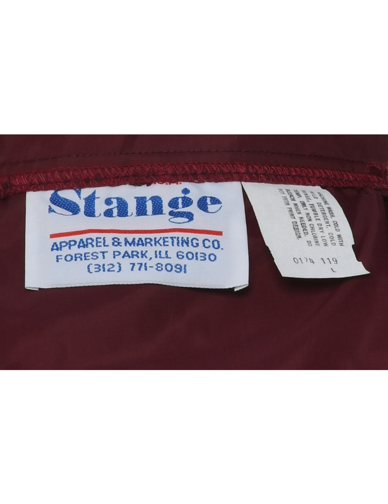Maroon Nylon Jacket - L