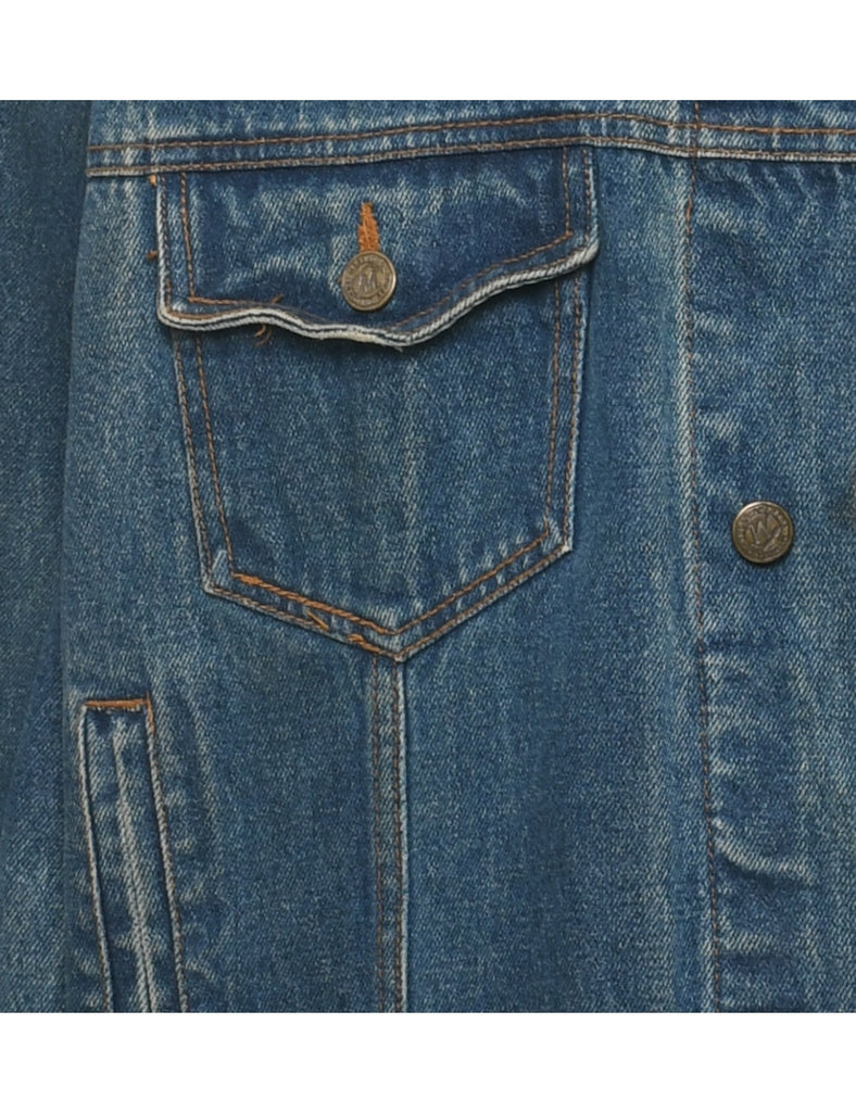 Medium Wash Denim Jacket - XL