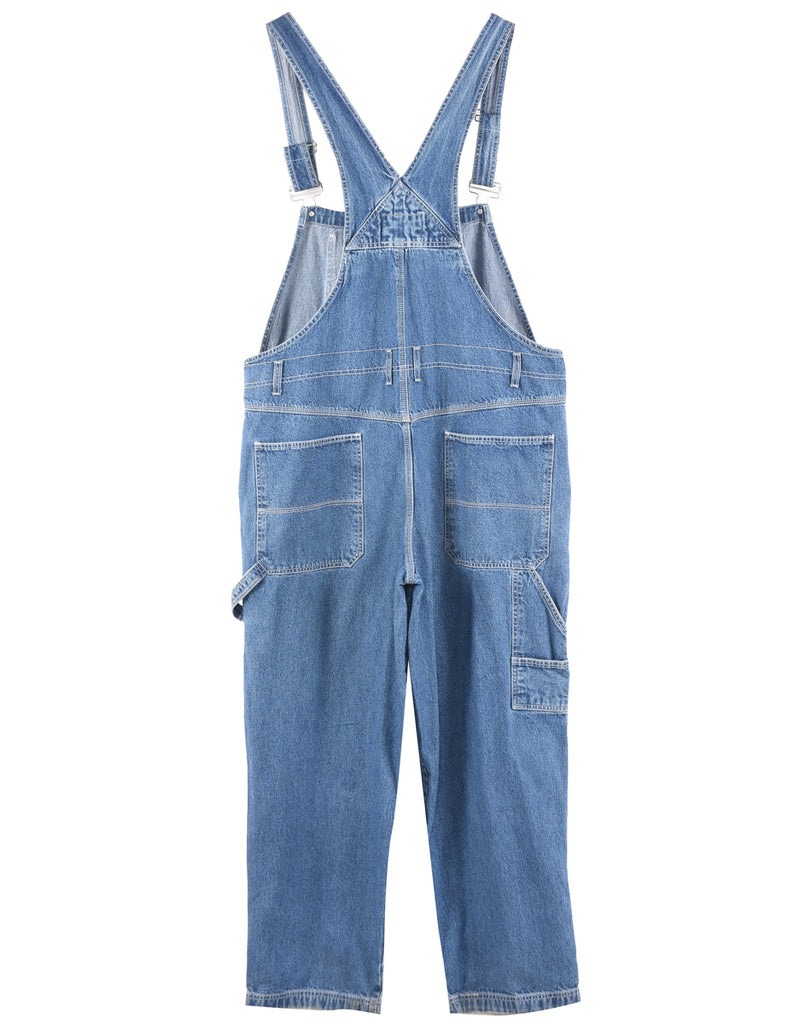 Medium Wash Denim Salopettes - XL