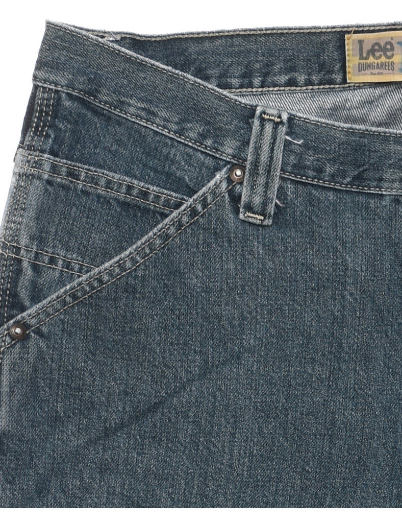 Medium Wash Denim Shorts - W33 L10