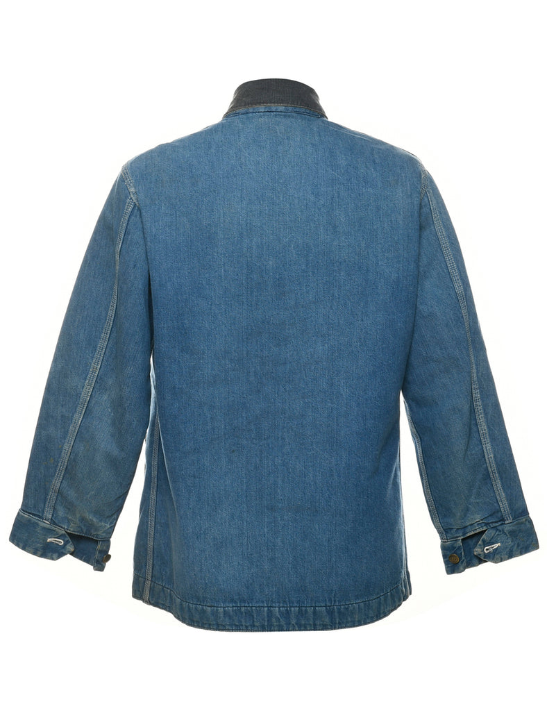 Medium Wash Workwear Denim Jacket - M