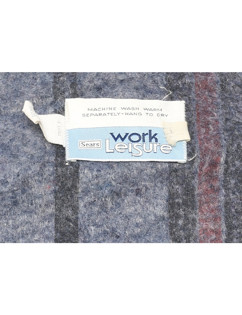 Medium Wash Workwear Denim Jacket - M