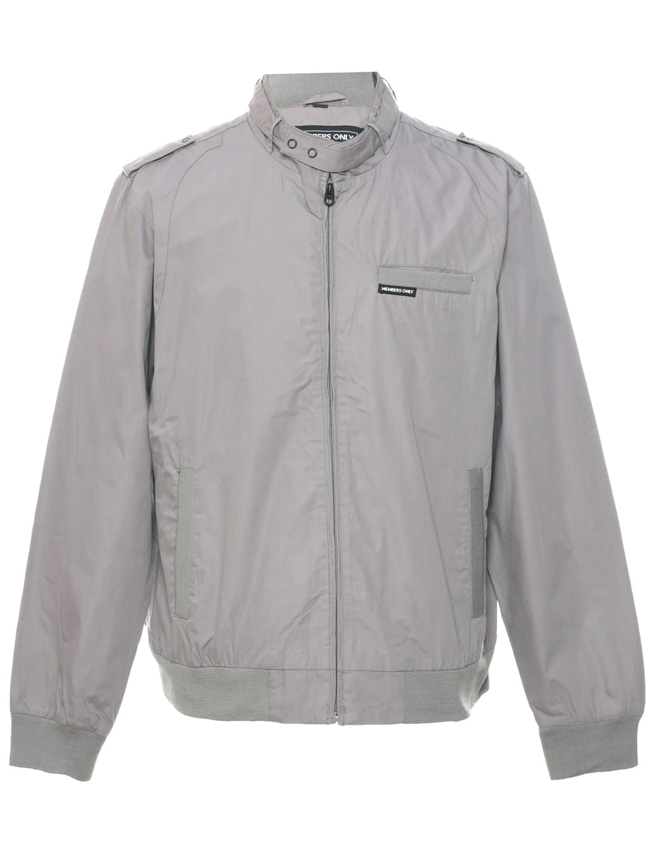 Members Only Grey Harrington Jacket XL - Main Image