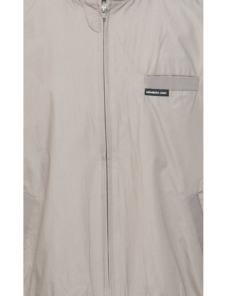 Members Only Grey Harrington Jacket - XL