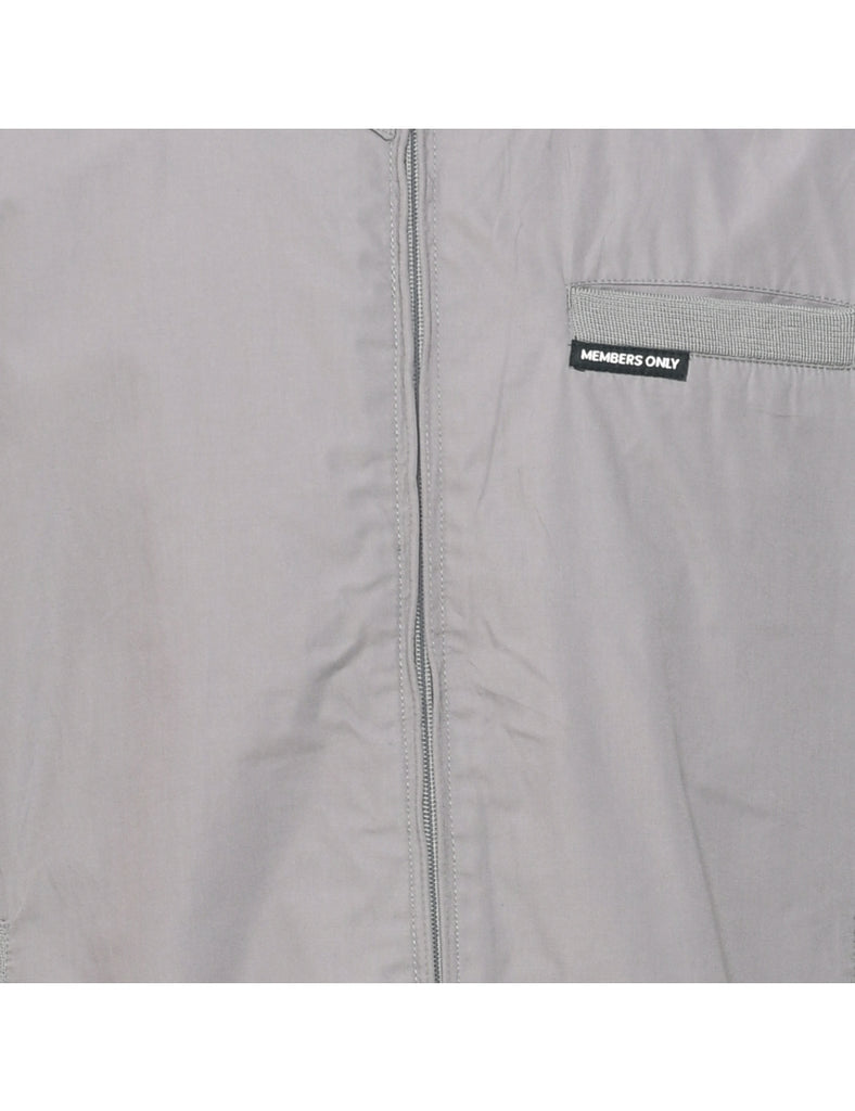 Members Only Grey Harrington Jacket - XL