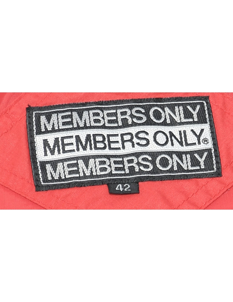 Members Only Harrington Jacket - L