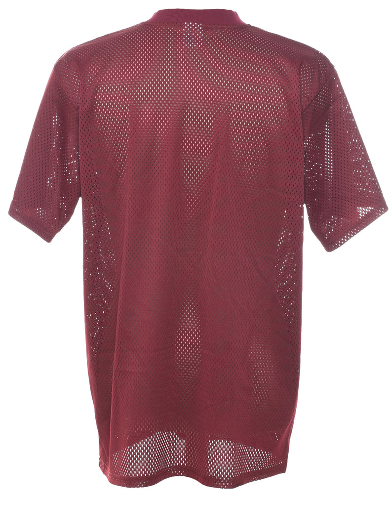 Mesh Culver Military Academy Plain T-shirt - L