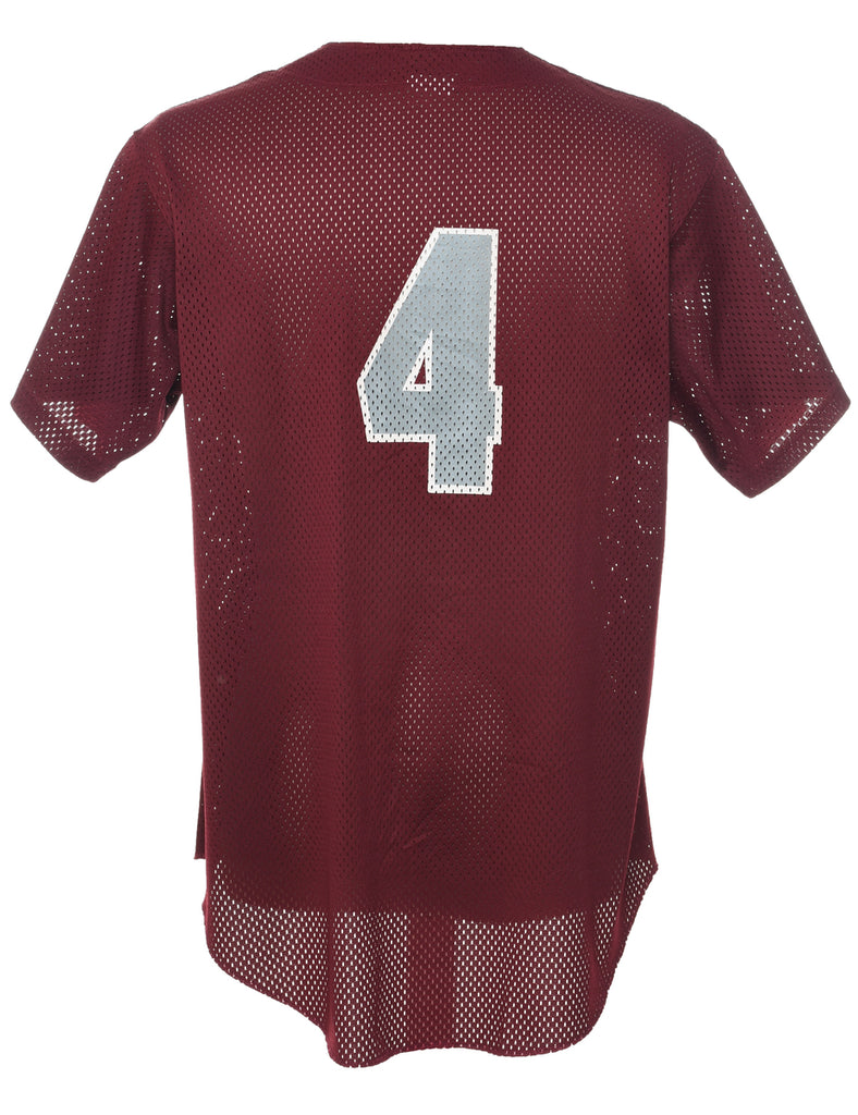 Mesh Printed T-shirt - L