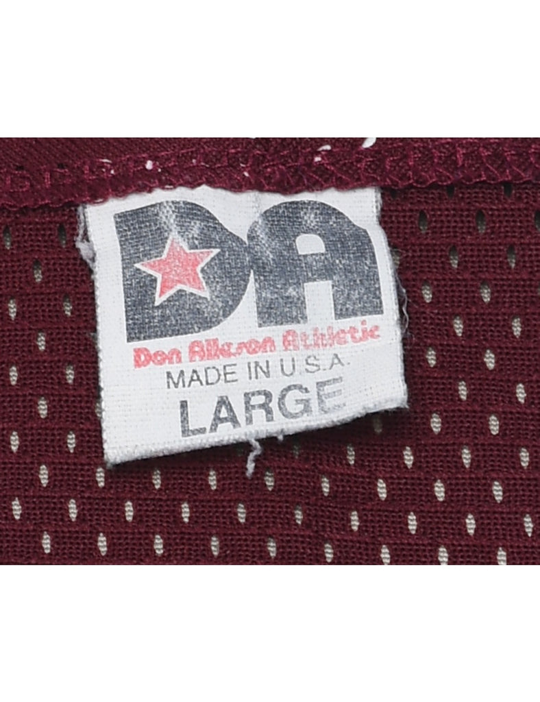 Mesh Printed T-shirt - L