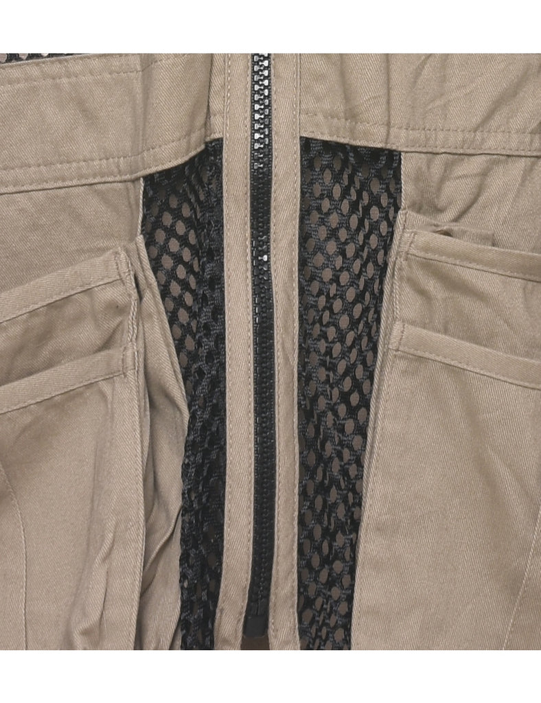 Mesh Utilitarian Waistcoat - L