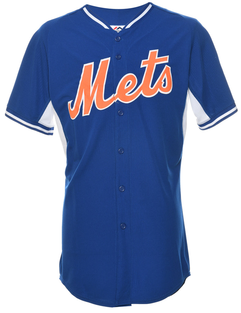 Mets Embroiderd T-shirt - M