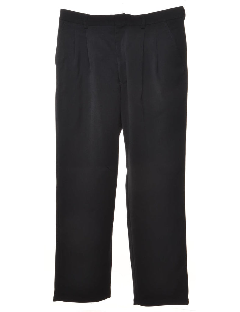 Midtown Man Black Classic Suit Trousers - W36 L32