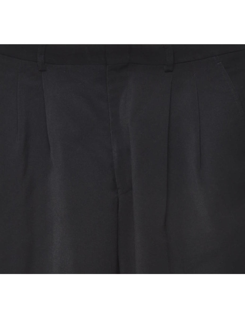 Midtown Man Black Classic Suit Trousers - W36 L32