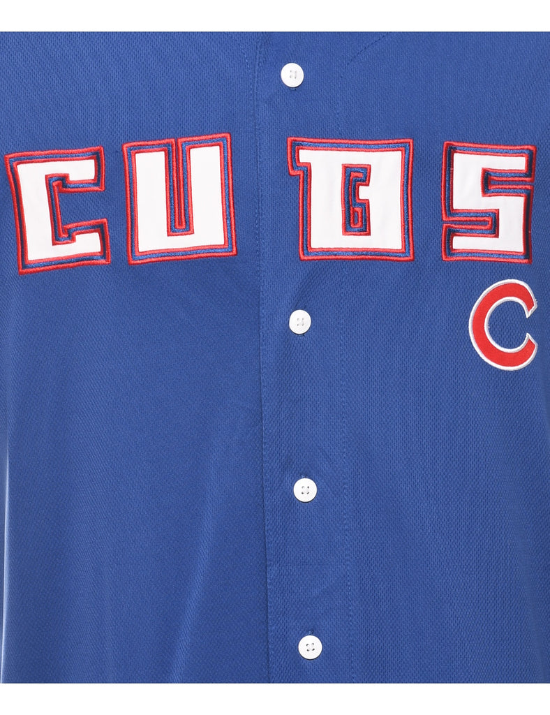 MLB Cubs Embroidered Sports T-shirt - L