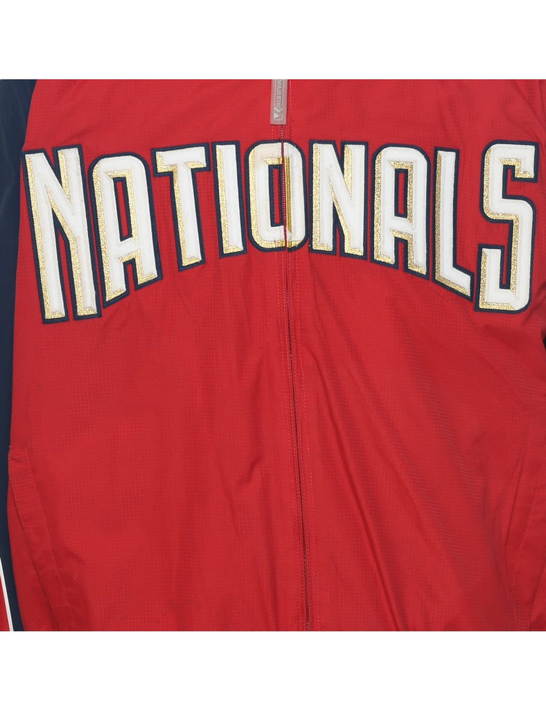 MLB Red Nylon Jacket - L