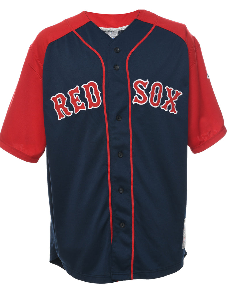 MLB Red Sox Embroiderd Sports T-shirt - XL