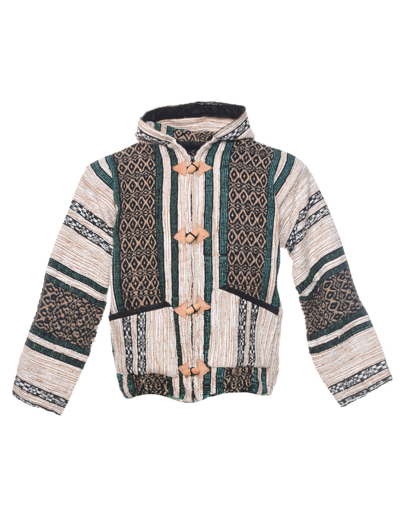 Multi-colour Baja Hoodie - L