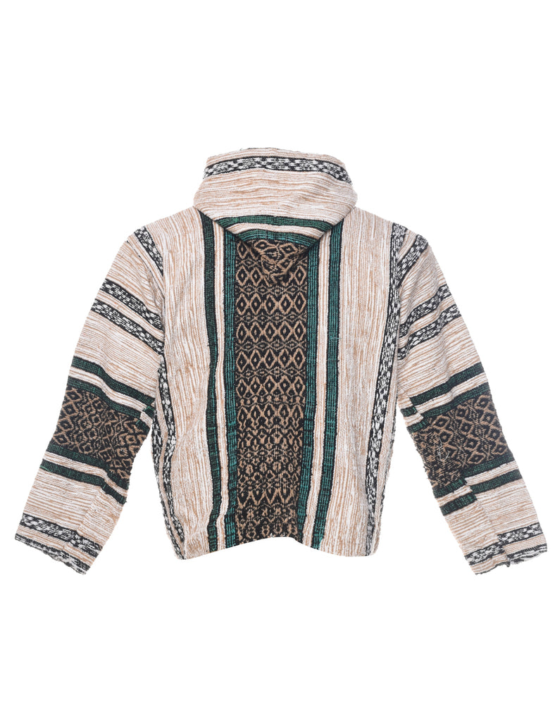 Multi-colour Baja Hoodie - L