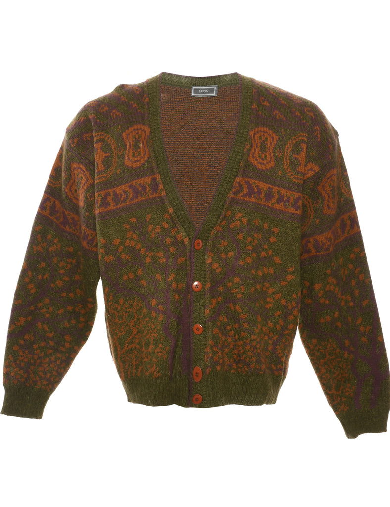 Multi Colour Cardigan - L