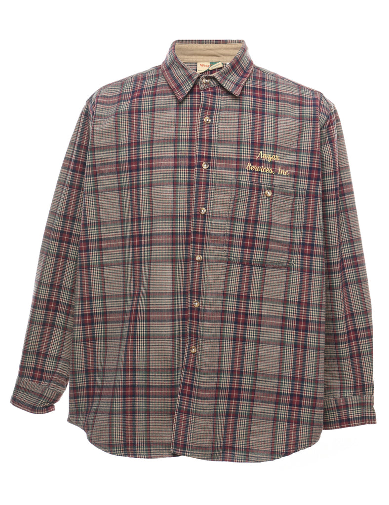 Multi-colour Checked Shirt - XL