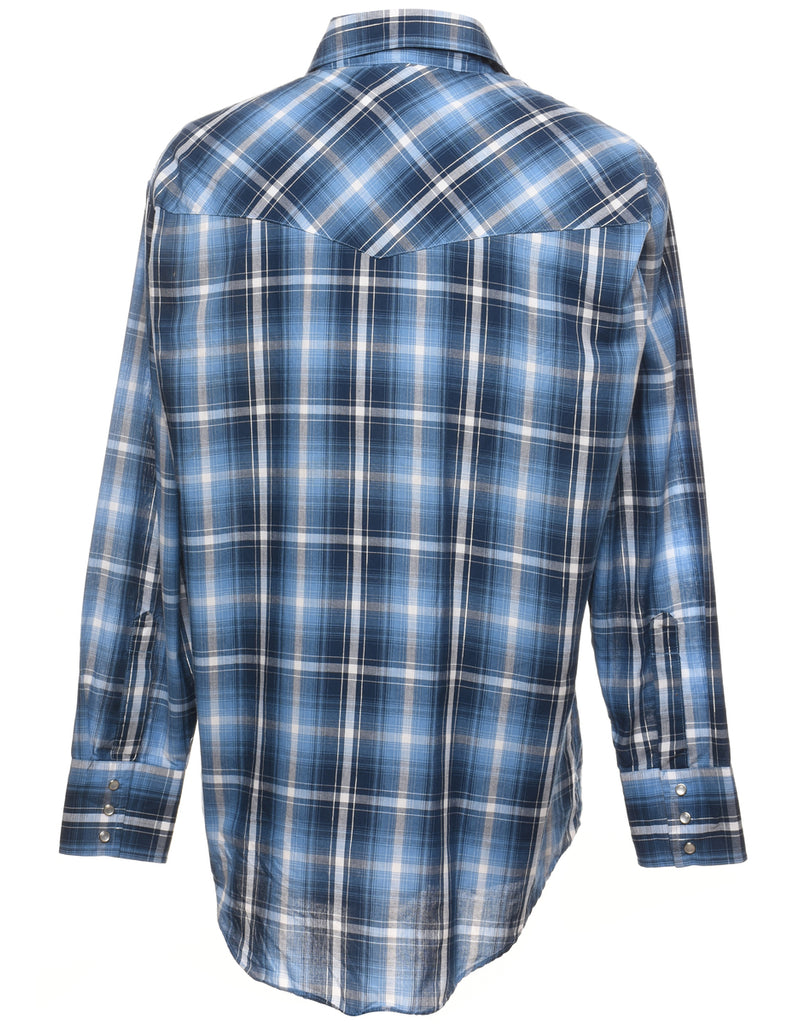Multi-colour Checked Western Shirt - M