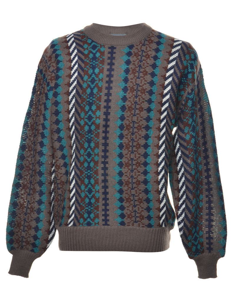 Multi-colour Patterned Jumper - M
