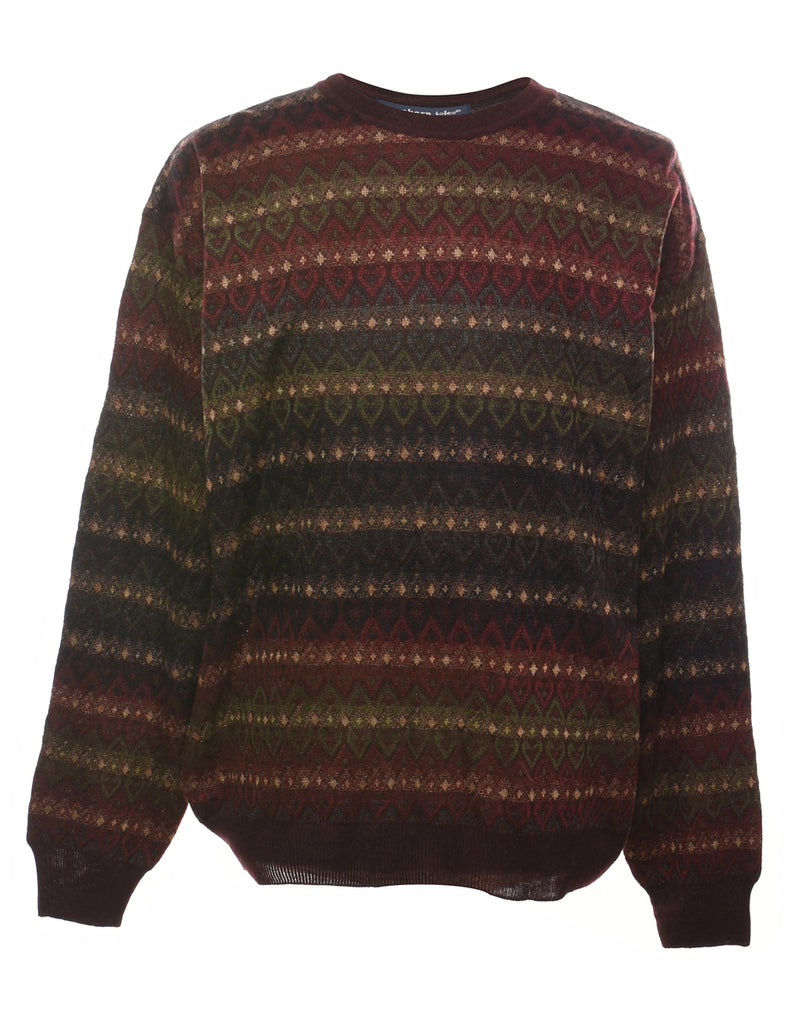 Multi-colour Patterned Jumper - L