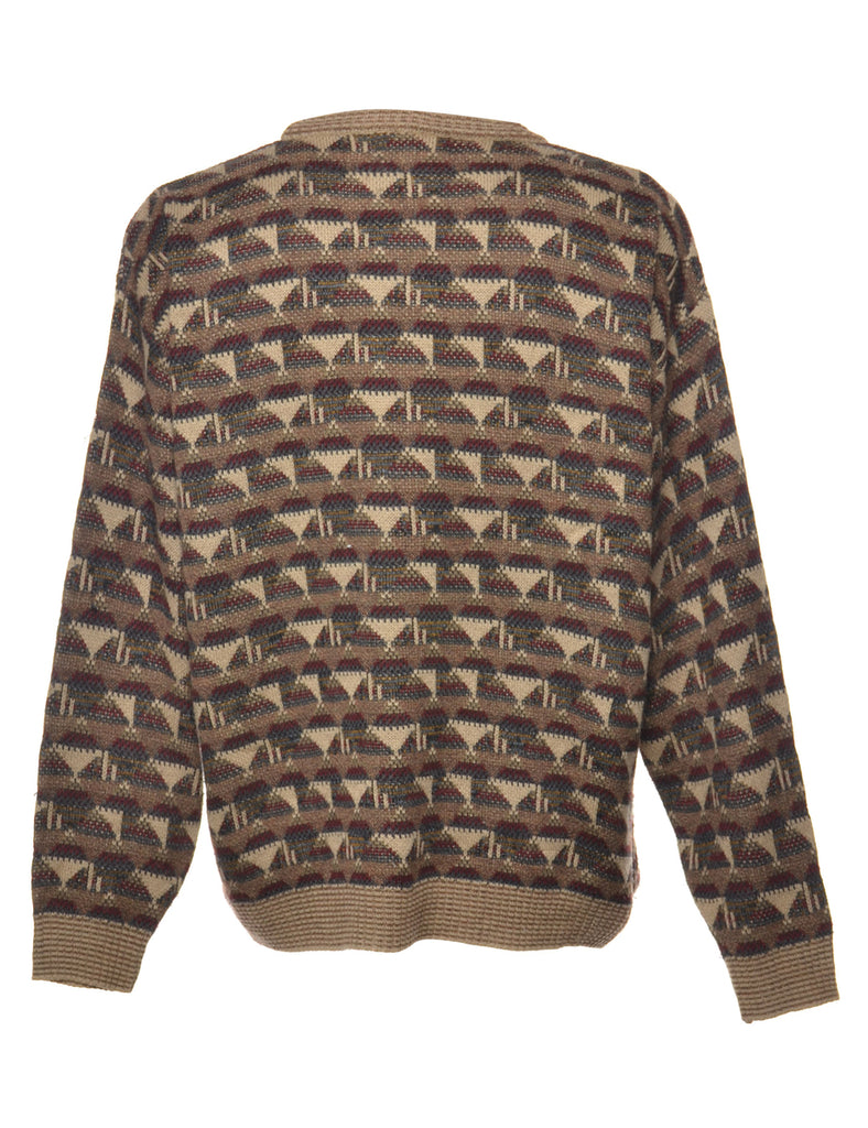 Multi-colour Patterned Jumper - L