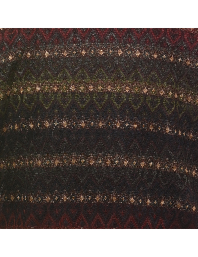 Multi-colour Patterned Jumper - L