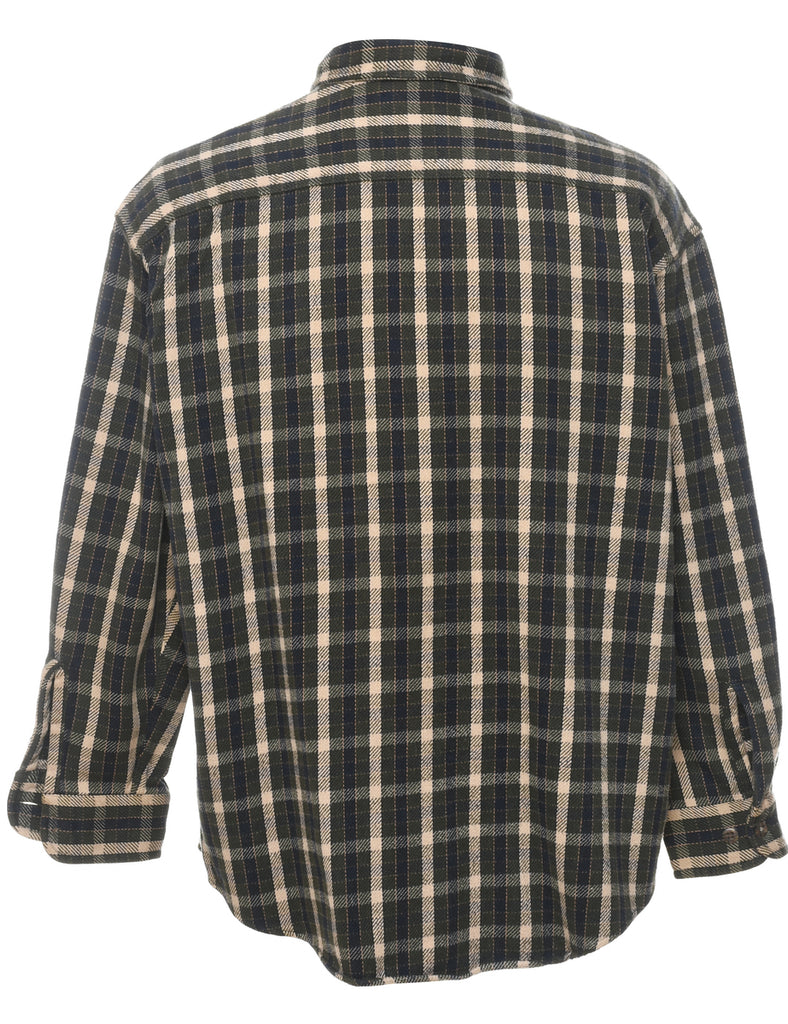 Multi-Colour Plaid Shirt - XL