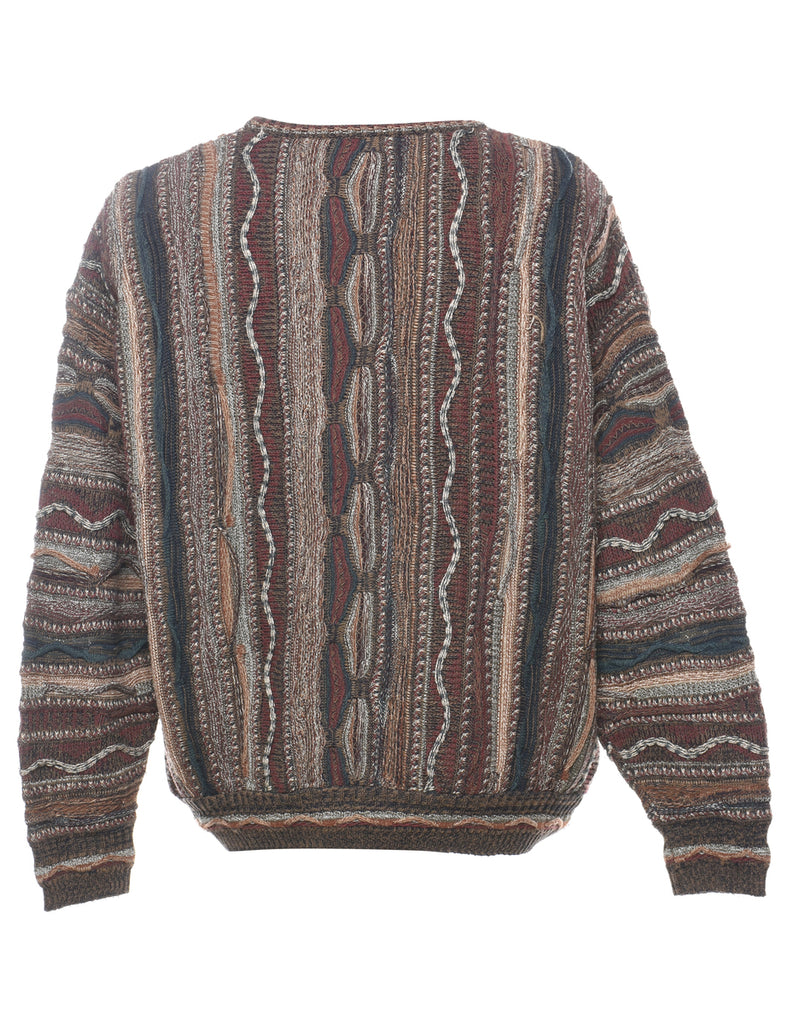 Multi-colour Striped Jumper - XL