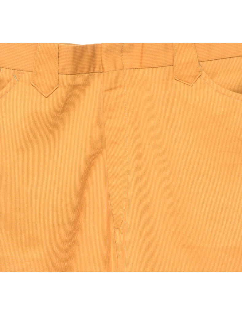 Mustard Flared Trousers - W36 L31