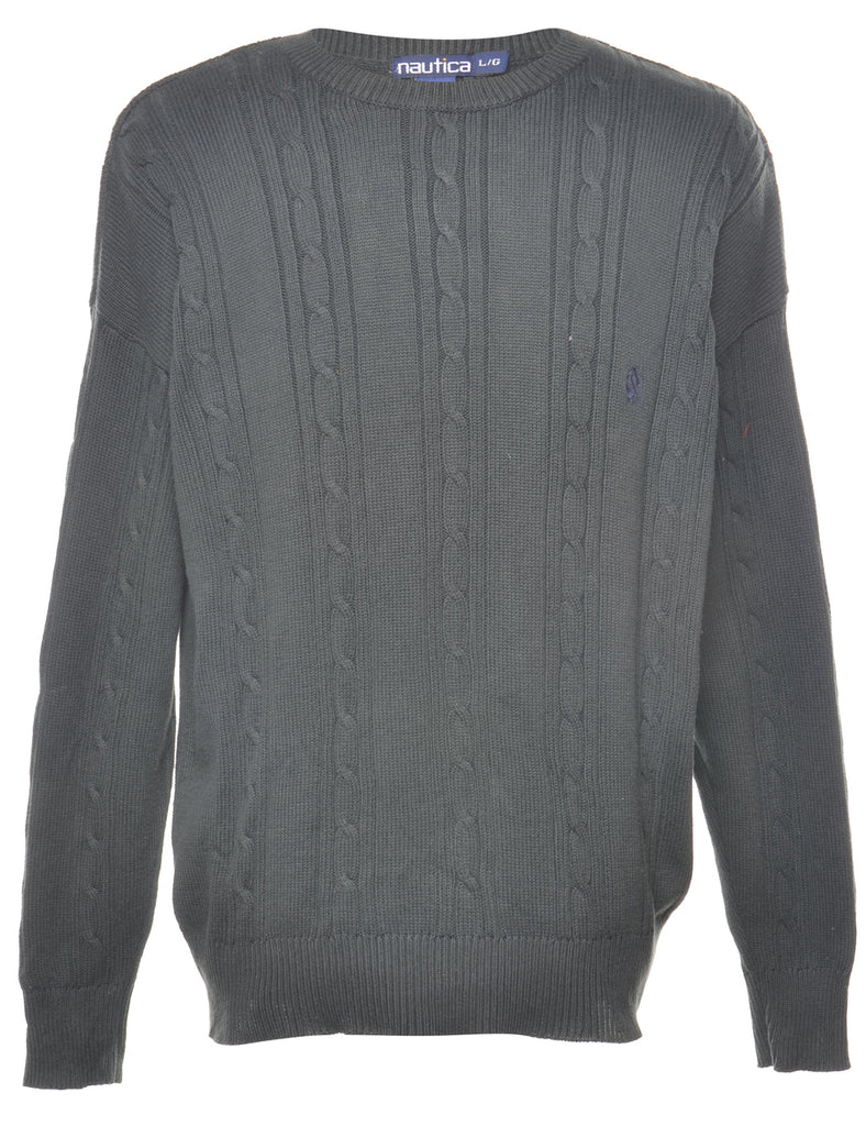 Nautica Cable Knit Jumper - L