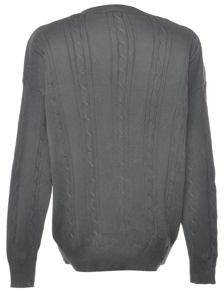 Nautica Cable Knit Jumper - L