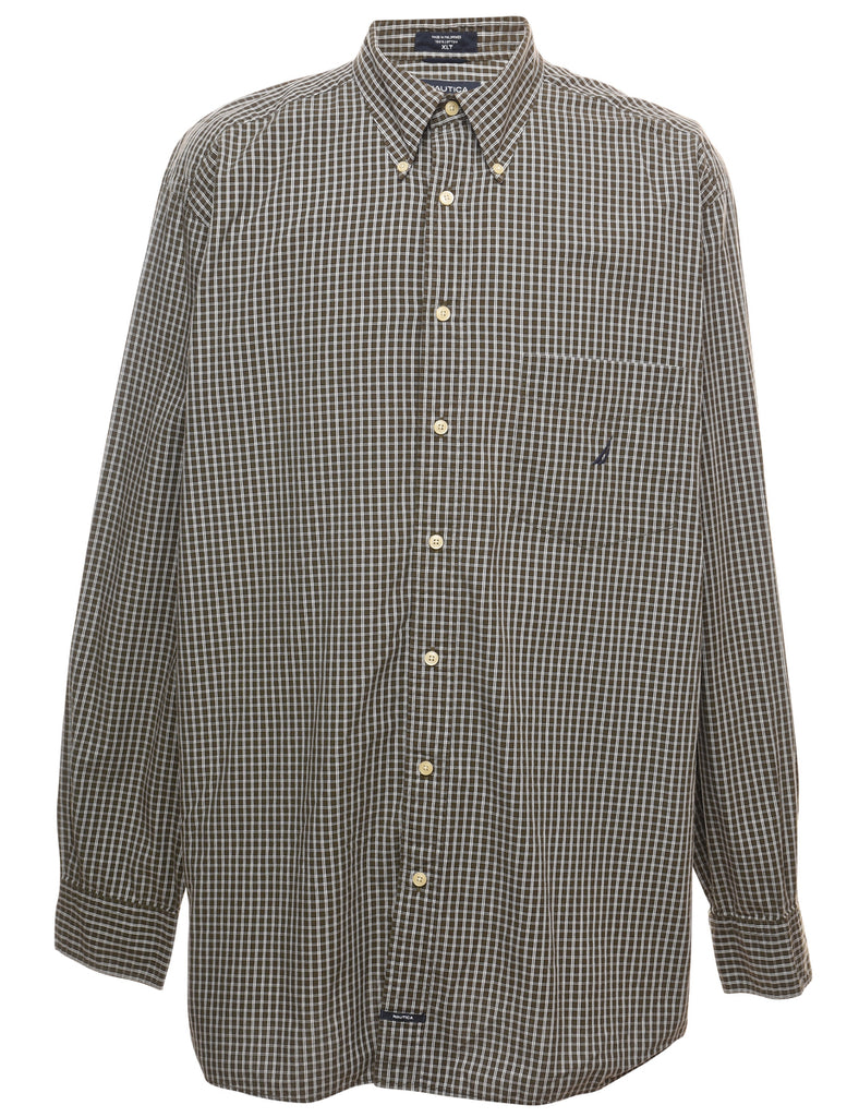 Nautica Checked Shirt - XL